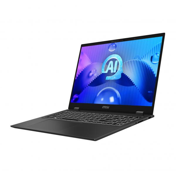 MSI Prestige 16 AI Evo B1MG-017IT Intel Core Ultra 7 155H Computer portatile 40,6 cm (16") Quad HD+ 16 GB LPDDR5-SDRAM 1 TB SSD Wi-Fi 7 (802.11be) Windows 11 Home Advanced Grigio