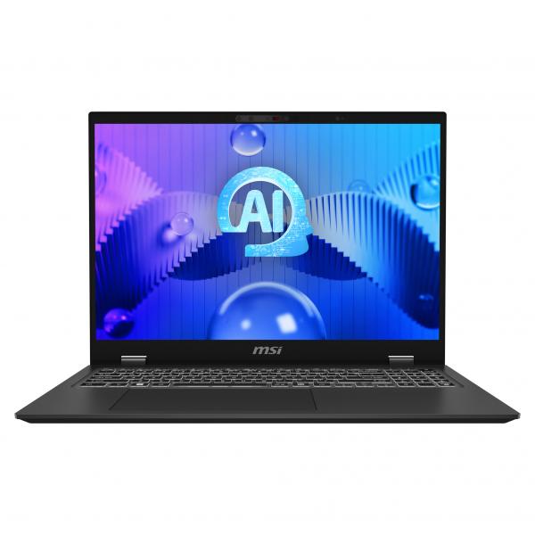 MSI Prestige 16 AI Evo B1MG-017IT Computer portatile 40,6 cm (16") Quad HD+ Intel Core Ultra 7 155H 16 GB LPDDR5-SDRAM 1 TB SSD Wi-Fi 7 (802.11be) Windows 11 Home Advanced Grigio - EUROBABYLON