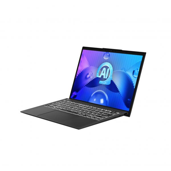 MSI Prestige 13 AI Evo A1MG-028IT Computer portatile 33,8 cm (13.3") Quad HD+ Intel Core Ultra 7 155H 16 GB LPDDR5-SDRAM 1 TB SSD Wi-Fi 7 (802.11be) Windows 11 Home Advanced Grigio - EUROBABYLON