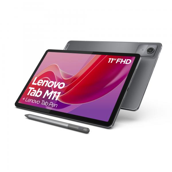 Lenovo Tab M11 TB330FU + Pen KTK G88 4GB 128GB WIFI 10.95INCH 1920*1200 IPS 90Hz LUNA GREY ANDROID 13