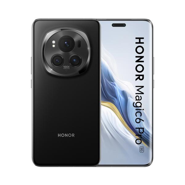 Honor Magic6 Pro 17,3 cm (6.8") Doppia SIM Android 14 5G USB tipo-C 12 GB 512 GB 5600 mAh Nero - EUROBABYLON