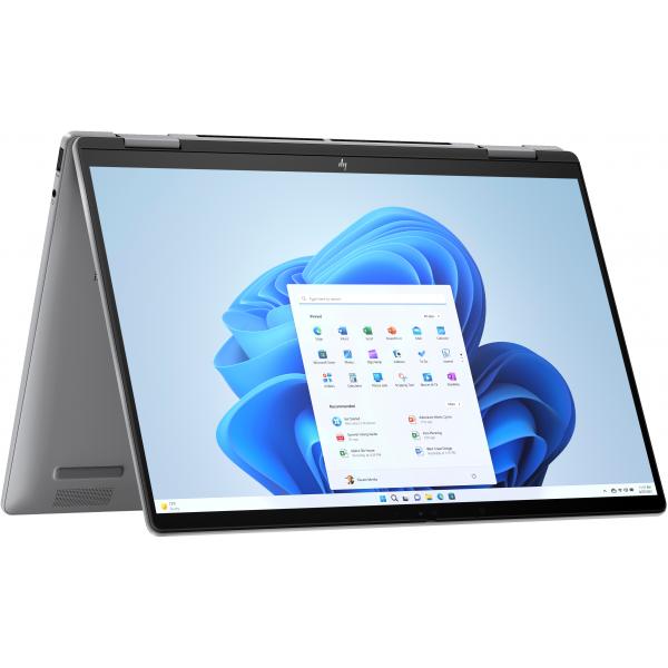 HP ENVY x360 14-fc0000nl Intel Core Ultra 7 155U Ibrido (2 in 1) 35,6 cm (14") Touch screen 3K 16 GB LPDDR5-SDRAM 1 TB SSD Wi-Fi 7 (802.11be) Windows 11 Home Argento - EUROBABYLON