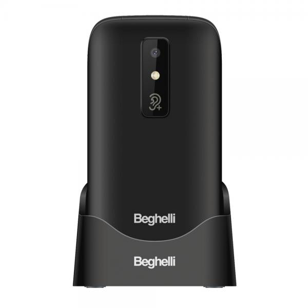 Beghelli 9206 cellulare 7,11 cm (2.8") 100 g Nero Telefono per anziani - EUROBABYLON