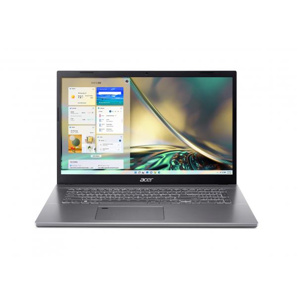 Acer Aspire 5 A517-53-724G Notebook 43.9 cm (17.3") Full HD Intel Core i7 i7-12650H 16 GB DDR4-SDRAM 1 TB SSD Wi-Fi 6 (802.11ax) Windows 11 Pro Gray