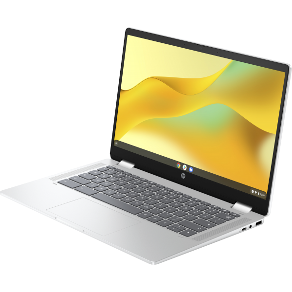 HP Chromebook x360 14b-cd0001nl Intel N N100 35,6 cm (14") Touch screen HD 4 GB LPDDR5-SDRAM 128 GB eMMC Wi-Fi 6 (802.11ax) ChromeOS Argento - EUROBABYLON