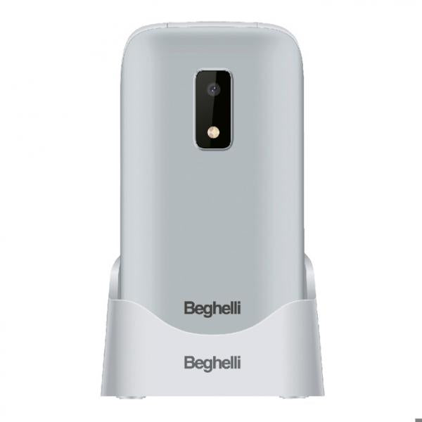 Beghelli SLV 30-GPS PLUS 7,11 cm (2.8") 100 g Grigio Telefono per anziani - EUROBABYLON