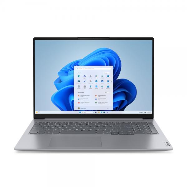 Lenovo ThinkBook 16 Intel Core Ultra 7 155H Computer portatile 40,6 cm (16") WUXGA 16 GB LPDDR5-SDRAM 512 GB SSD Wi-Fi 6E (802.11ax) Windows 11 Pro Grigio