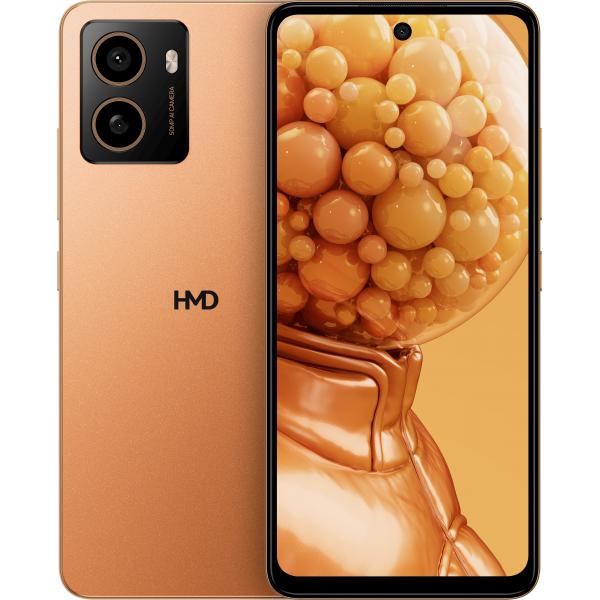 HMD Pulse+ 16,7 cm (6.56") Doppia SIM Android 14 4G USB tipo-C 4 GB 128 GB 5000 mAh Albicocca