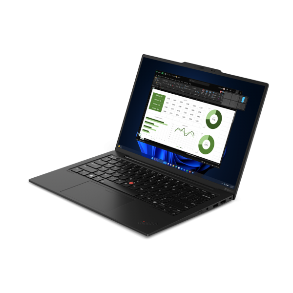 Lenovo ThinkPad X1 Carbon Intel Core Ultra 7 155U Computer portatile 35,6 cm (14") Touch screen 2.8K 32 GB LPDDR5x-SDRAM 1 TB SSD Wi-Fi 6E (802.11ax) Windows 11 Pro Nero - EUROBABYLON