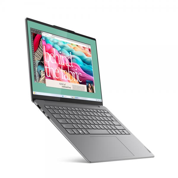 Lenovo Yoga Slim 7 Intel Core Ultra 7 155H Computer portatile 35,6 cm (14") WUXGA 32 GB LPDDR5x-SDRAM 1 TB SSD Wi-Fi 6E (802.11ax) Windows 11 Home Grigio - EUROBABYLON