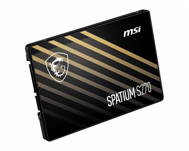 MSI SPATIUM S270 SATA 2.5 240GB drives allo stato solido 2.5" Serial ATA III 3D NAND