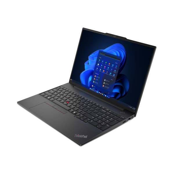 Lenovo ThinkPad E16 Intel Core Ultra 7 155H Computer portatile 40,6 cm (16") WUXGA 16 GB DDR5-SDRAM 512 GB SSD Wi-Fi 6E (802.11ax) Windows 11 Pro Nero - EUROBABYLON