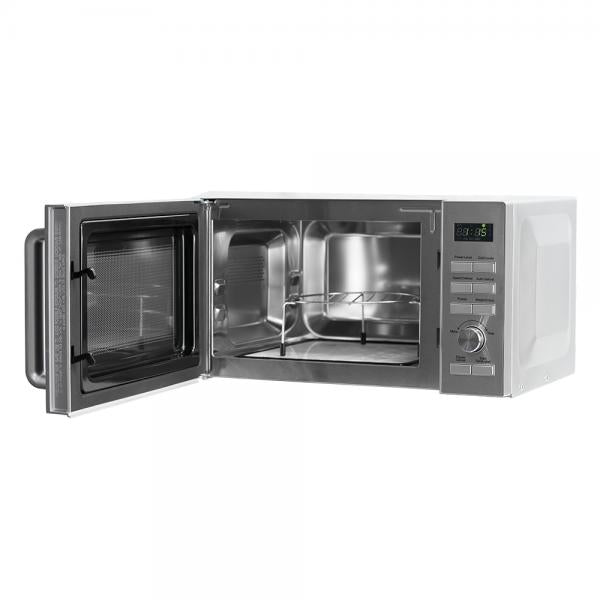 Aspes AMWC23900DGN forno a microonde Acciaio inox Microonde con grill Superficie piana 23 L 900 W