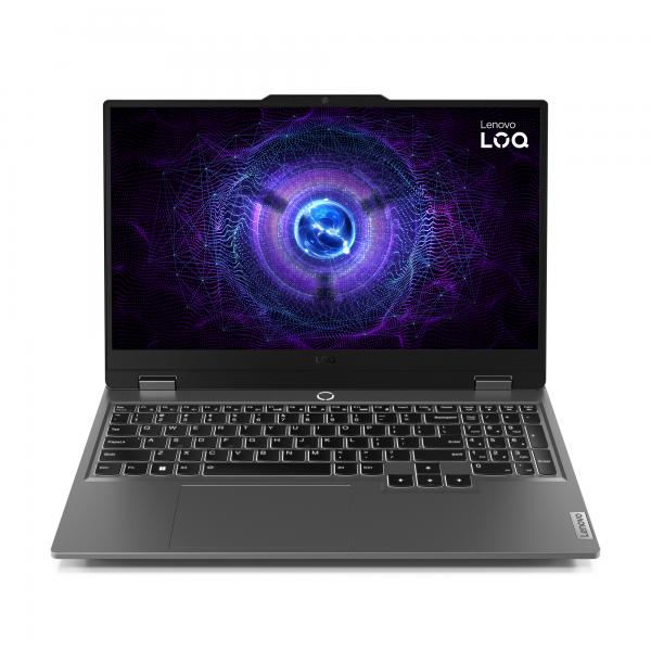 Lenovo LOQ 15IRX9 Intel Core i7 i7-13650HX Computer portatile 39,6 cm (15.6") Full HD 16 GB DDR5-SDRAM 1 TB SSD NVIDIA GeForce RTX 4060 Wi-Fi 6 (802.11ax) Windows 11 Home Grigio