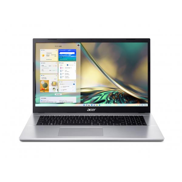 Acer Aspire 3 A317-54-5196 Intel Core i5 i5-1235U Notebook 43,9 cm (17,3") HD+ 8 GB DDR4-SDRAM 512 GB SSD Wi-Fi 6 (802.11ax) Windows 11 Home Silber 