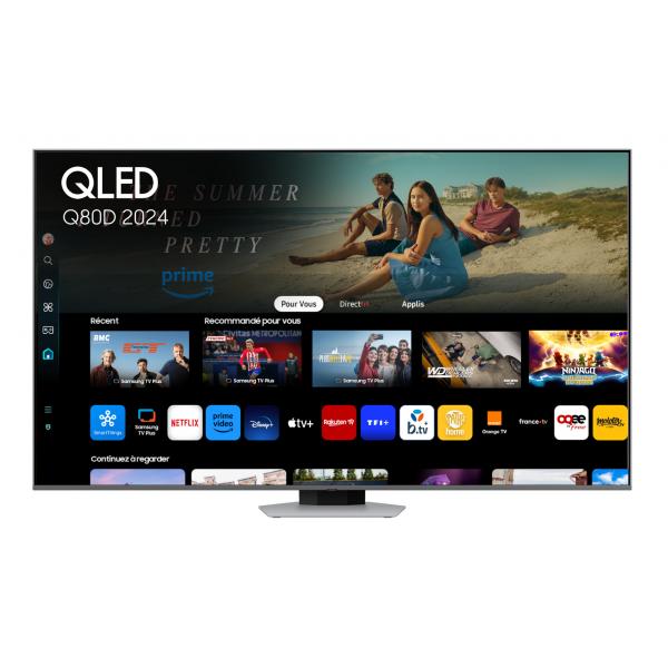 Samsung TQ55Q80DAT 139,7 cm (55") 4K Ultra HD Smart TV Wi-Fi Argento