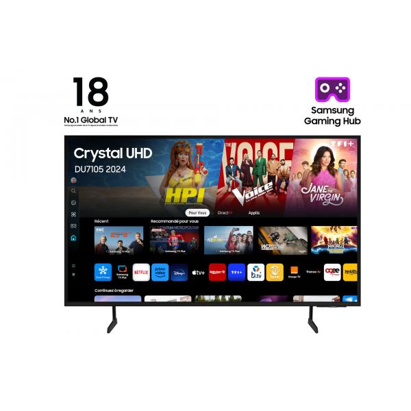 Samsung TU65DU7105K 165,1 cm (65") 4K Ultra HD Smart TV Wi-Fi Nero