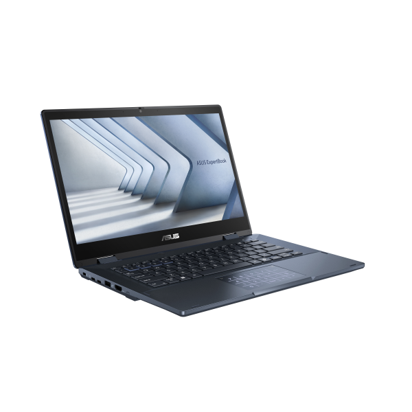 ASUS ExpertBook B3 Flip B3402FVA-EC0065X Intel Core i7 i7-1355U Hybrid (2 in 1) 35,6 cm (14") Touchscreen Full HD 8 GB DDR4-SDRAM 512 GB SSD Wi-Fi 6 (802.11ax) Windows 11 Pro Schwarz 