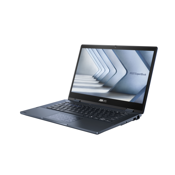 ASUS ExpertBook B3 Flip B3402FVA-EC0065X Intel Core i7 i7-1355U Hybrid (2 in 1) 35,6 cm (14") Touchscreen Full HD 8 GB DDR4-SDRAM 512 GB SSD Wi-Fi 6 (802.11ax) Windows 11 Pro Schwarz 