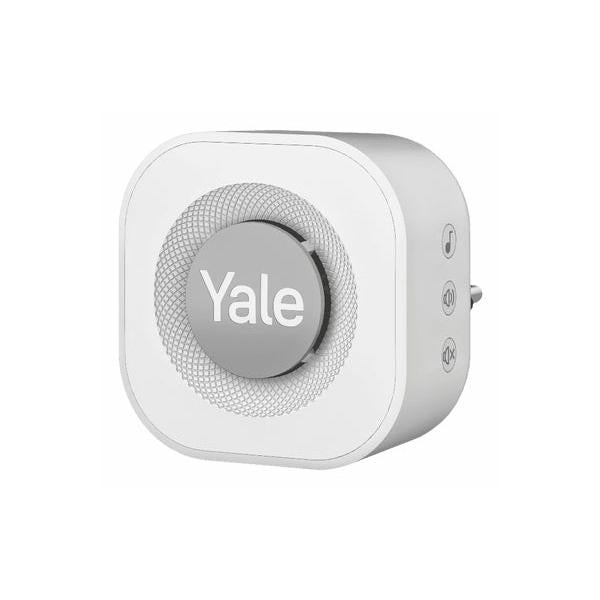 Yale Doorbell Chime Grigio, Bianco - EUROBABYLON