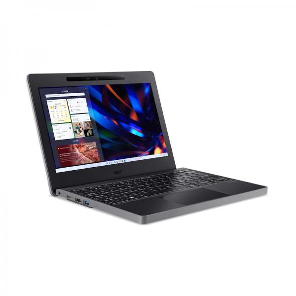 Acer TravelMate TMB311-33-C63R Intel N N100 Computer portatile 29,5 cm (11.6") HD 4 GB DDR5-SDRAM 128 GB eMMC Wi-Fi 6E (802.11ax) Windows 11 Pro Education Nero