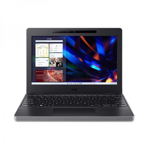 Acer TravelMate TMB311-33-C63R Intel N N100 Computer portatile 29,5 cm (11.6") HD 4 GB DDR5-SDRAM 128 GB eMMC Wi-Fi 6E (802.11ax) Windows 11 Pro Education Nero