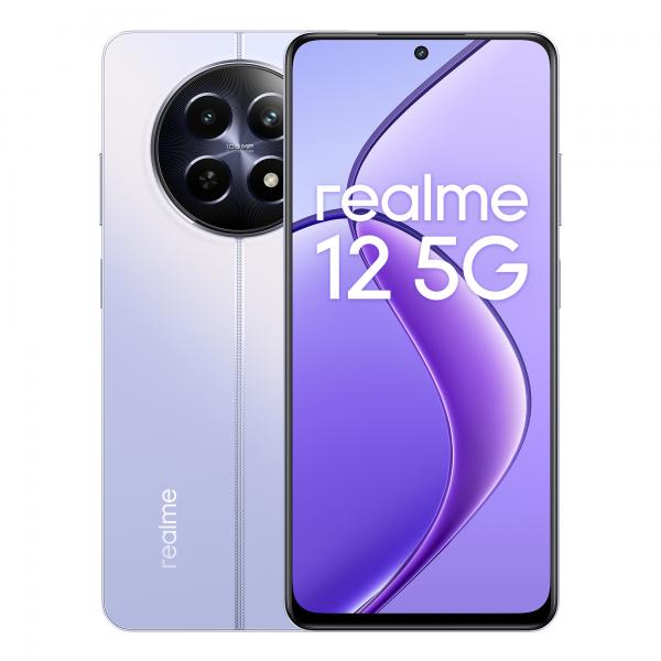 realme 12 17,1 cm (6.72") Doppia SIM Android 14 5G USB tipo-C 8 GB 256 GB 5000 mAh Viola - EUROBABYLON