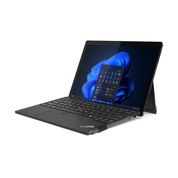 Lenovo ThinkPad X12 Detachable Intel Core Ultra 7 164U Ibrido (2 in 1) 31,2 cm (12.3") Touch screen Full HD+ 16 GB LPDDR5x-SDRAM 512 GB SSD Wi-Fi 6E (802.11ax) Windows 11 Pro Nero - EUROBABYLON