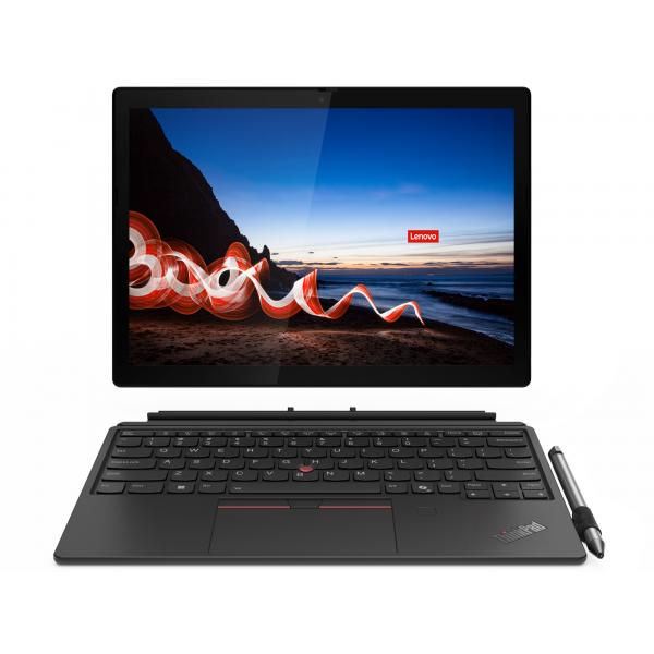 Lenovo ThinkPad X12 Detachable Intel Core Ultra 7 164U Ibrido (2 in 1) 31,2 cm (12.3") Touch screen Full HD+ 16 GB LPDDR5x-SDRAM 512 GB SSD Wi-Fi 6E (802.11ax) Windows 11 Pro Nero