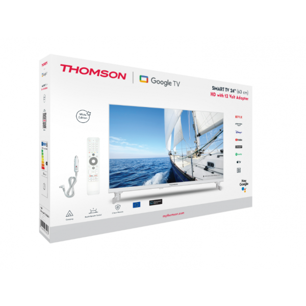 Thomson 24HG2S14CW TV 61 cm (24") HD Smart TV Wi-Fi Bianco - EUROBABYLON