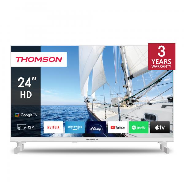 Thomson 24HG2S14CW TV 61 cm (24") HD Smart TV Wi-Fi Bianco - EUROBABYLON