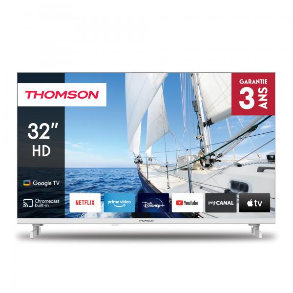 Thomson 32HG2S14W TV 81,3 cm (32") HD Smart TV Wi-Fi Bianco - EUROBABYLON