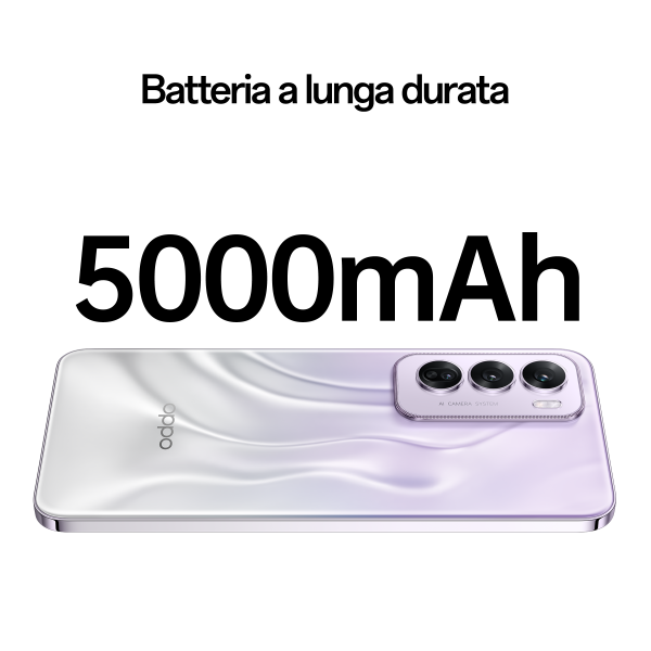 OPPO Reno12 Pro 5G AI Smartphone, Tripla fotocamera 50+50+8MP, Selfie 50MP, Display 6.7 120HZ AMOLED FHD+, 5000mAh, RAM 24 GB (12+12) + ROM 512GB, [Versione Italia], Nebula Silver