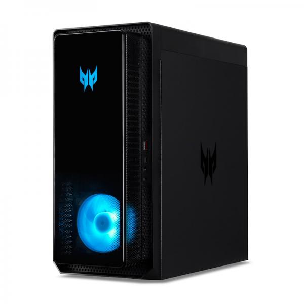 Acer Predator PO3-655 Intel Core i7 i7-14700F 16 GB DDR5-SDRAM 512 GB SSD NVIDIA GeForce RTX 4060 Windows 11 Home Desktop PC Nero