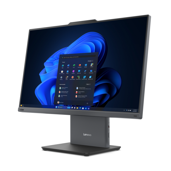 Lenovo ThinkCentre neo 50a Intel Core i3 i3-1315U 60,5 cm (23.8") 1920 x 1080 Pixel PC All-in-one 8 GB DDR5-SDRAM 512 GB SSD Windows 11 Pro Wi-Fi 6 (802.11ax) Grigio