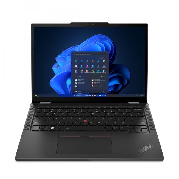 Lenovo ThinkPad X13 2-in-1 Intel Core Ultra 7 155U Ibrido (2 in 1) 33,8 cm (13.3") Touch screen WUXGA 16 GB LPDDR5x-SDRAM 512 GB SSD Wi-Fi 6E (802.11ax) Windows 11 Pro Nero