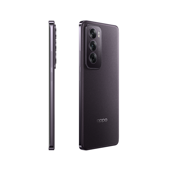 OPPO Reno12 5G AI Smartphone, Tripla fotocamera 50+8+2MP, Selfie 32MP, Display 6.7 120HZ AMOLED FHD+, 5000mAh, RAM 12GB(Esp4GB/8GB/12GB)+ROM 256GB, [Versione Italia], Black Brown - EUROBABYLON