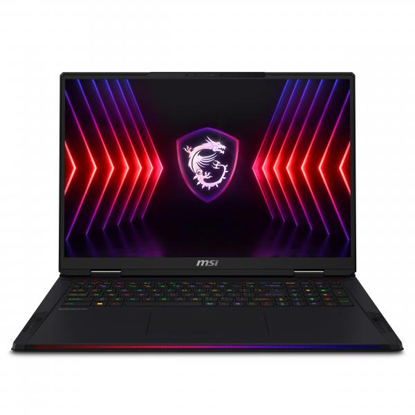 MSI Raider 18 HX A14VHG-294IT Intel Core i9 i9-14900HX Computer portatile 45,7 cm (18") WQUXGA 32 GB DDR5-SDRAM 1 TB SSD NVIDIA GeForce RTX 4080 Wi-Fi 7 (802.11be) Windows 11 Pro Nero