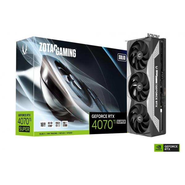 Zotac ZT-D40730R-10P scheda video NVIDIA GeForce RTX 4070 Ti SUPER 16 GB GDDR6X