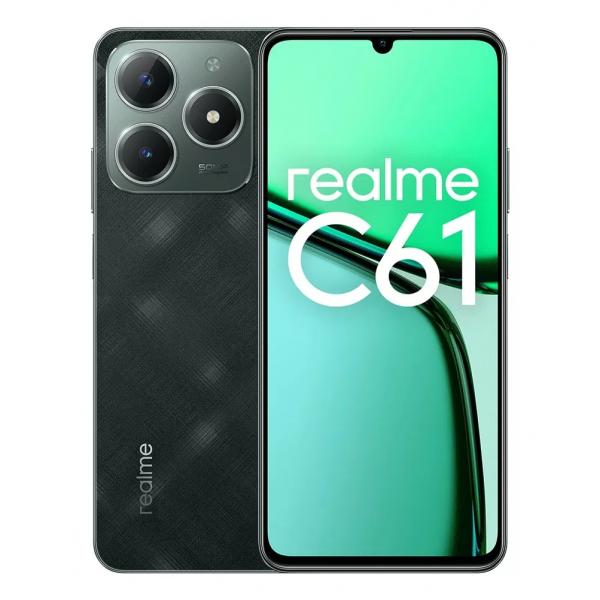 realme C61 17,1 cm (6.74") Doppia SIM Android 14 4G USB tipo-C 6 GB 256 GB 5000 mAh Verde