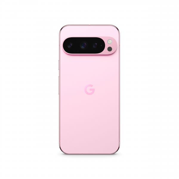 Google Pixel 9 PRO - Smartphone Android con Gemini, sistema a tripla fotocamera posteriore, batteria con 24 ore di autonomia e display Super Actua da 6,3" - Rosa quarzo, 128GB - EUROBABYLON