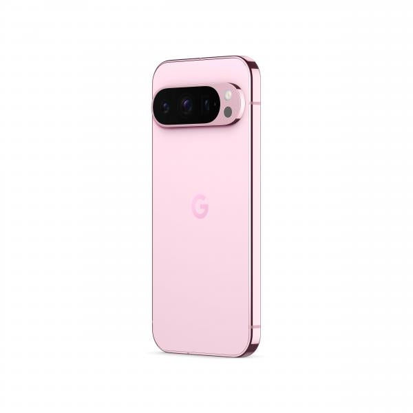 Google Pixel 9 PRO - Smartphone Android con Gemini, sistema a tripla fotocamera posteriore, batteria con 24 ore di autonomia e display Super Actua da 6,3" - Rosa quarzo, 128GB - EUROBABYLON