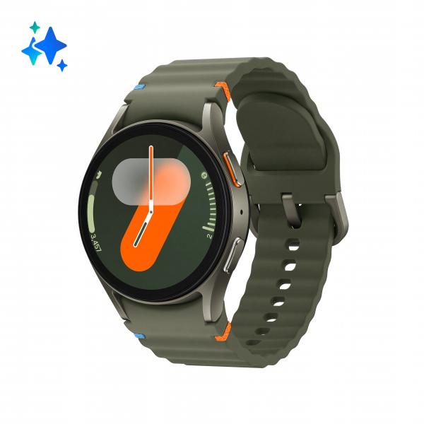 Samsung Galaxy Watch7 Smartwatch Galaxy AI, Analisi del Sonno, Controllo con doppio avvicinamento di dita, Batteria a lunga durata, GPS, Bluetooth, Ghiera Touch in Alluminio 40mm Green - EUROBABYLON