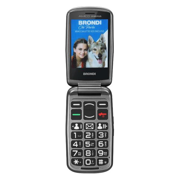 Brondi BRONDISICUROPL cellulare 7,11 cm (2.8") 82 g Nero Telefono con fotocamera - EUROBABYLON