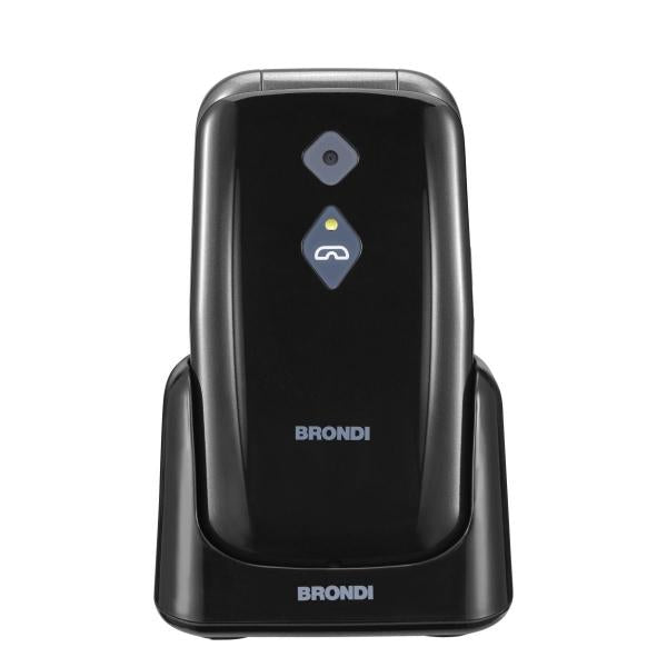 Brondi BRONDISICUROPL cellulare 7,11 cm (2.8") 82 g Nero Telefono con fotocamera - EUROBABYLON