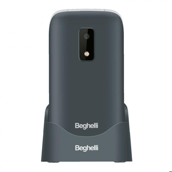 Beghelli SLV 20 + BAND PLUS 7,11 cm (2.8") 100 g Grigio Telefono per anziani - EUROBABYLON