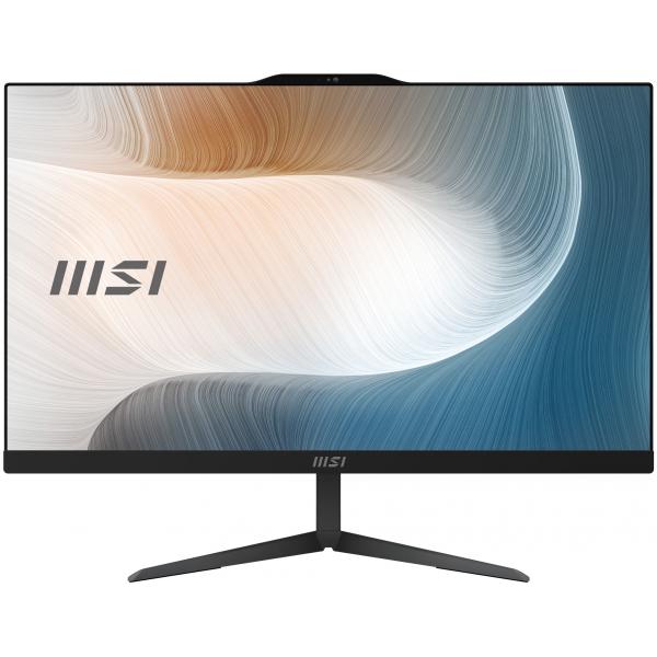 MSI Modern AM242 12M-468IT Intel Core i3 i3-1215U 60,5 cm (23.8") 1920 x 1080 Pixel PC All-in-one 8 GB DDR4-SDRAM 512 GB SSD Windows 11 Pro Wi-Fi 6 (802.11ax) Nero - EUROBABYLON