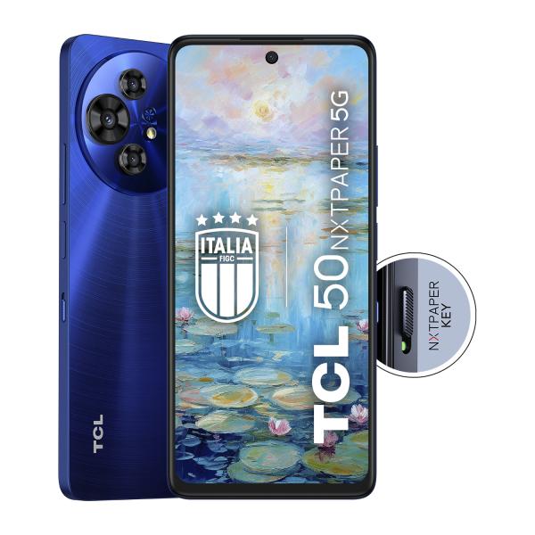 TCL 50 NXTPAPER 5G 17,2 cm (6.78") Doppia SIM Android 14 USB tipo-C 8 GB 256 GB 5010 mAh Blu