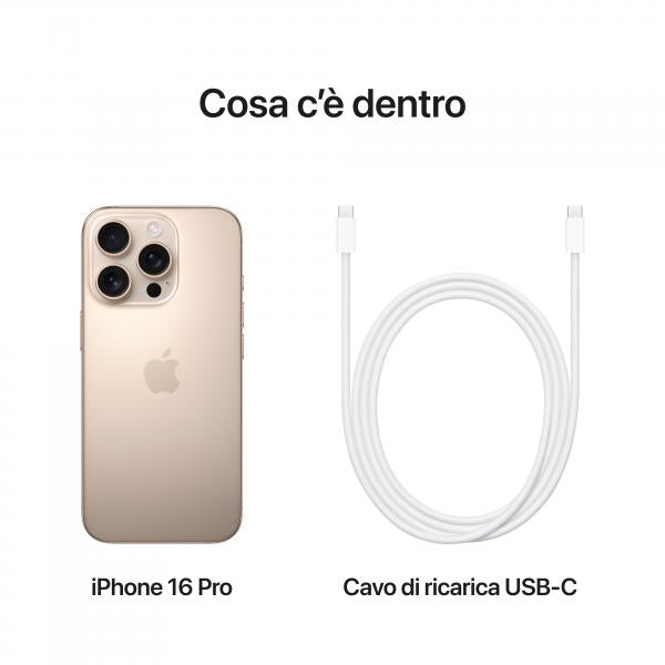 Apple iPhone 16 Pro 128GB Titanio sabbia