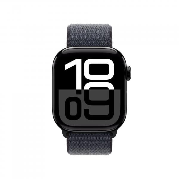 Apple Watch Series 10 Serie 10 GPS 42mm Cassa in Alluminio color Jet Black con Sport Loop - EUROBABYLON